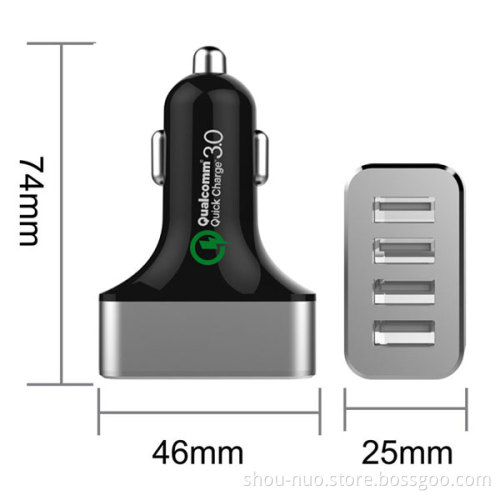 Smart charger for mobile phone super fast phone adapter usb multi power charger